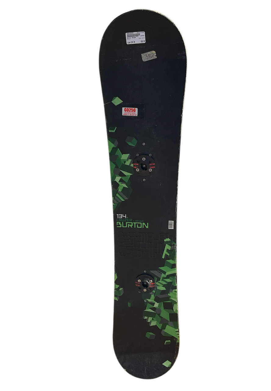 Used Burton CRUZER Boys Snowboard Only None 134 cm