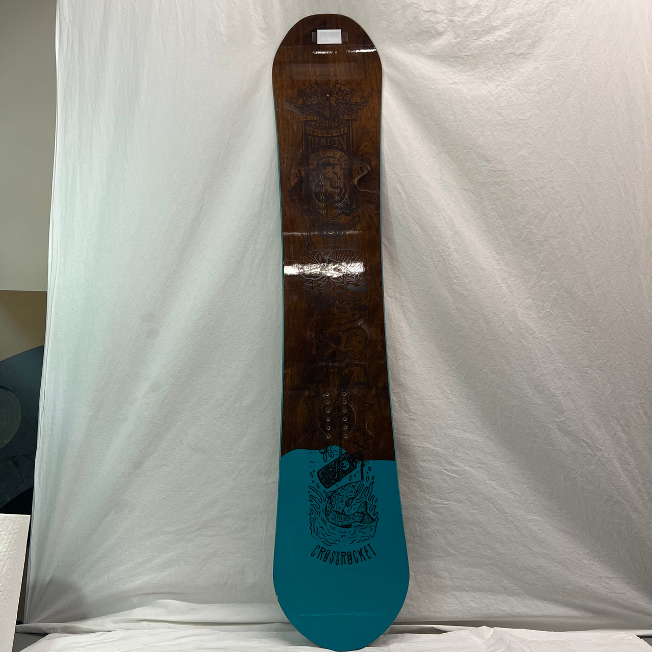 Used Rome CROSSROCKET Mens Snowboard Only Brown 161 cm