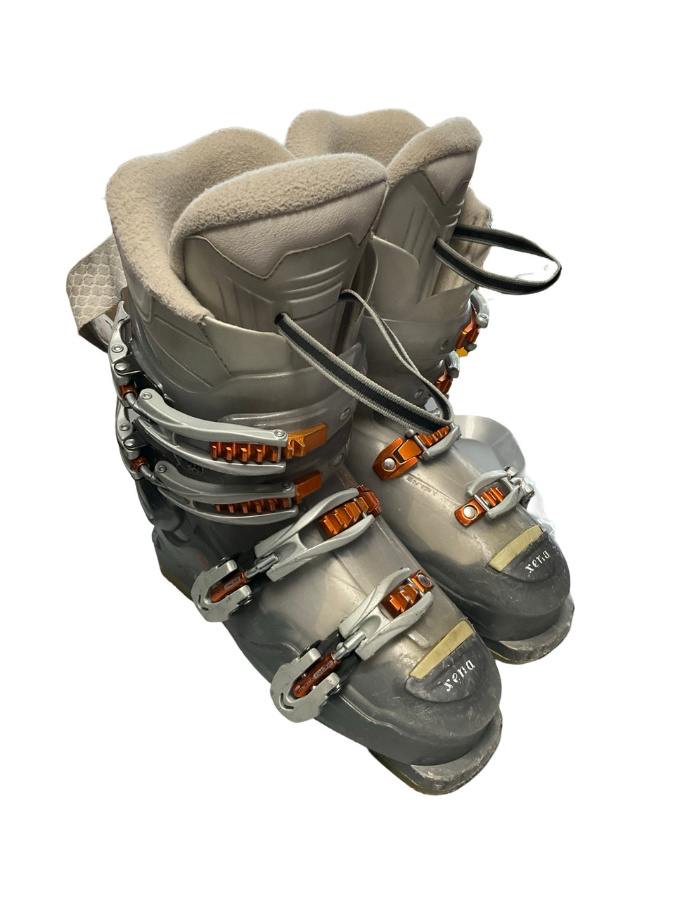Used Rossignol XENA Womens DH Ski Boot Grey 245 MP - M06.5 - W07.5