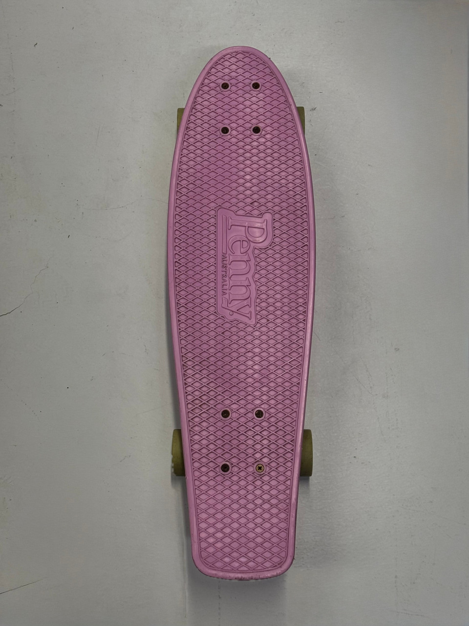 Used Penny NICKEL BOARD Complete Skateboard Purple Long