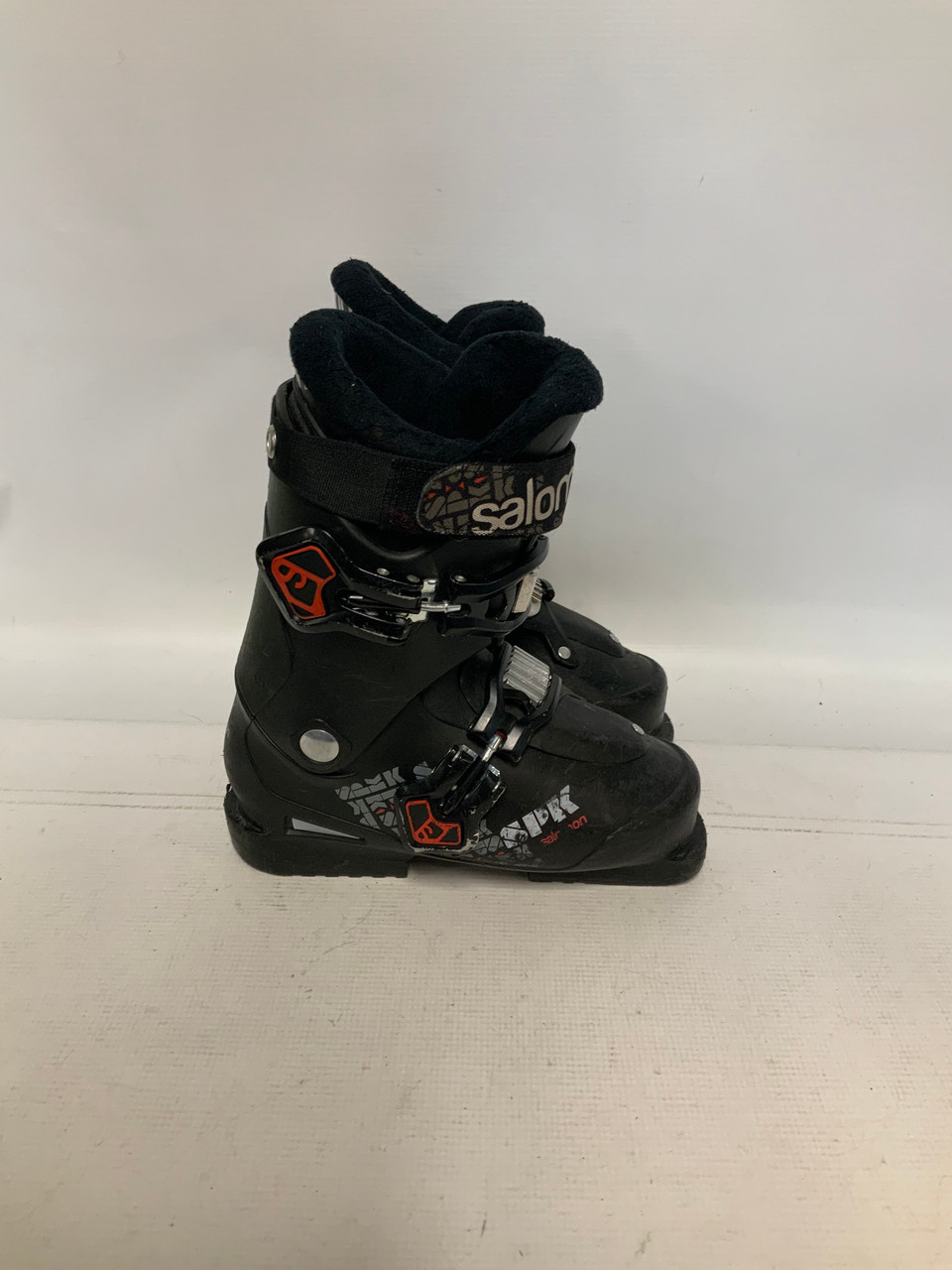 Used Salomon SPK Boys DH Ski Boot Grey 230 MP - J05 - W06