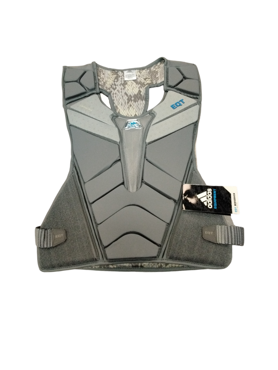 Used Adidas EQT BERSERKER LAX Goalie Chest M Grey LG