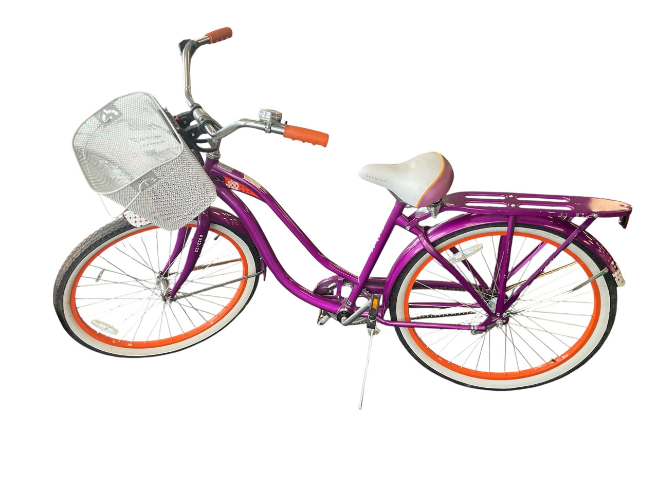 Schwinn Bike Beach Cruiser 18 Inch Pink Schwinn Delmar Cruiser