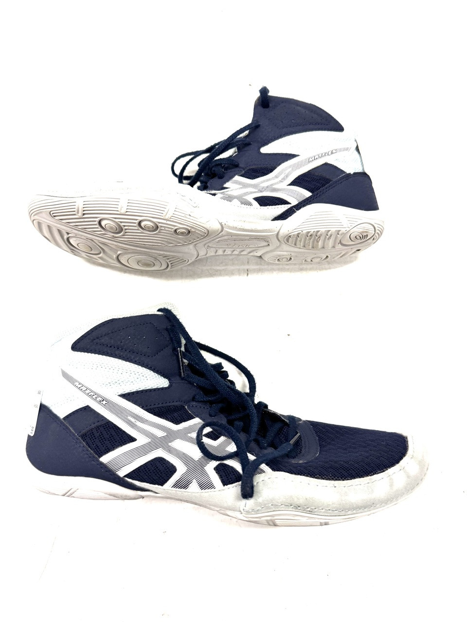Used Asics Wrestling Shoes Navy Blue Senior 10 11860-S000284335