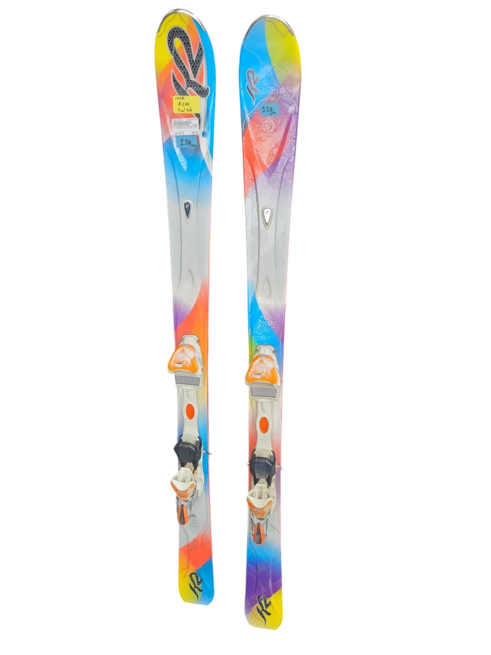 スキー k2 super mystery 156 women's skis K2 SUPER SECRET, woodcore + Marker 10