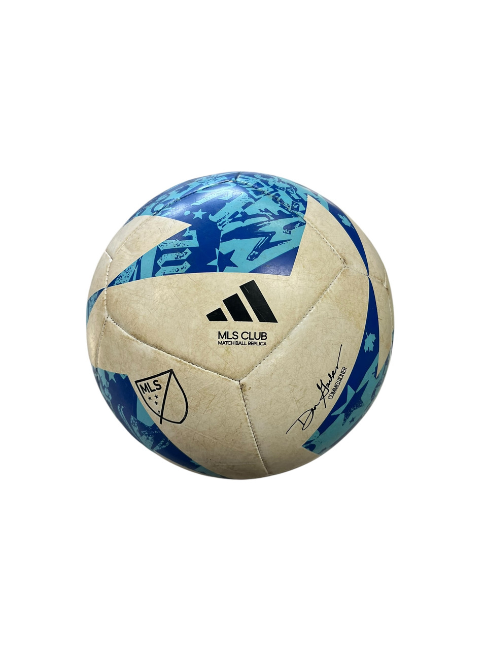 Used Adidas MLS CLUB MATCH BALL REPLICA All Size Soccer Ball White