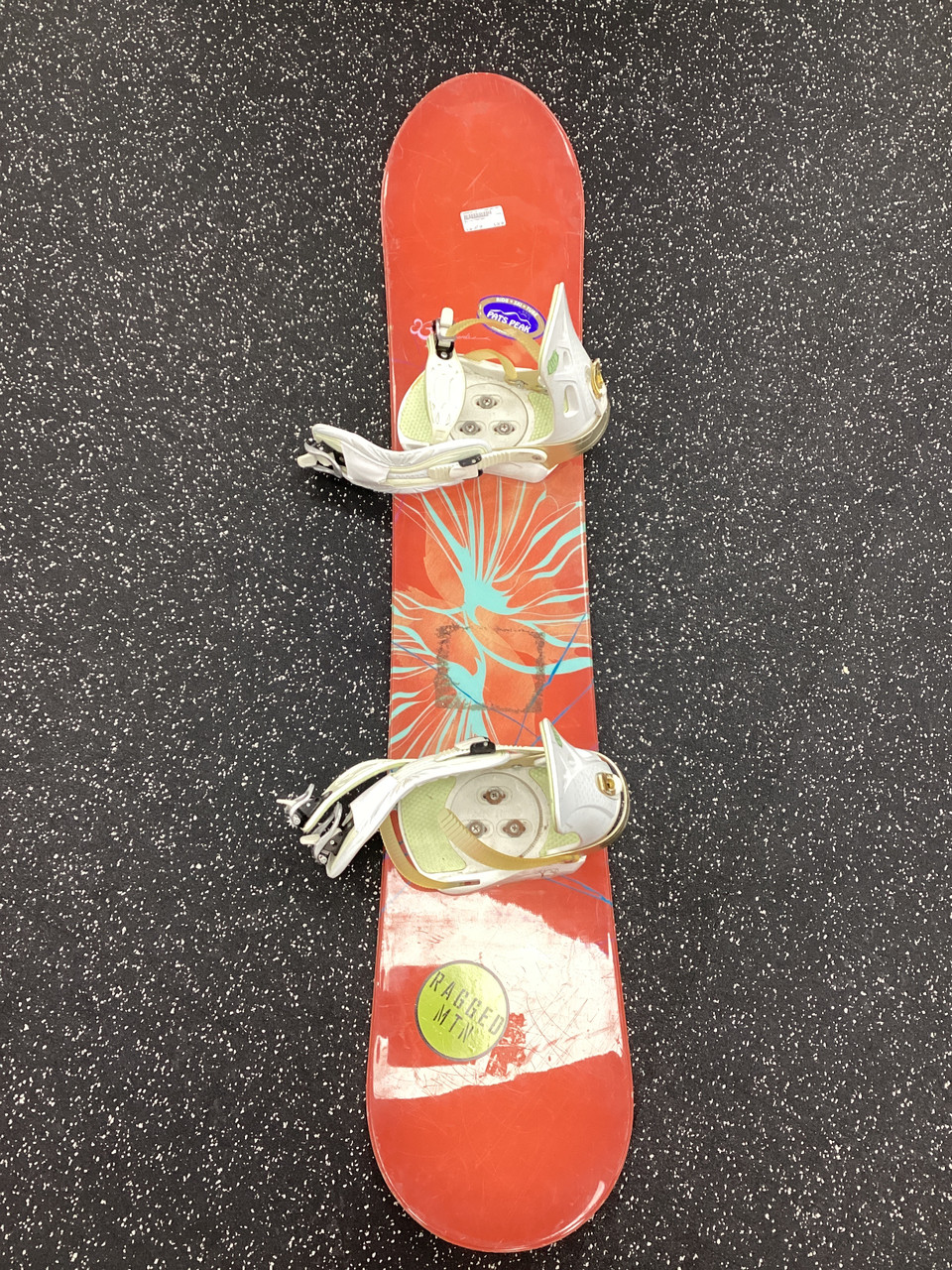 Used Burton FEATHER Womens Board/Bindings Orange 147 cm