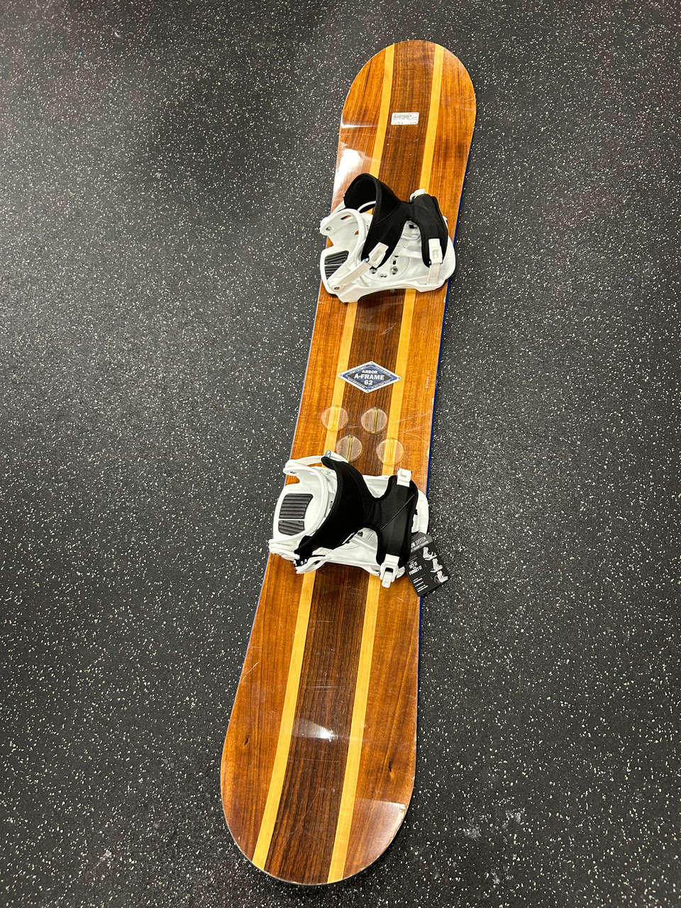 ARBOR アーバー スノーボード 板 A-FRAME 162 23-24 Used Arbor A-FRAME Mens Board/Bindings Brown 162 cm