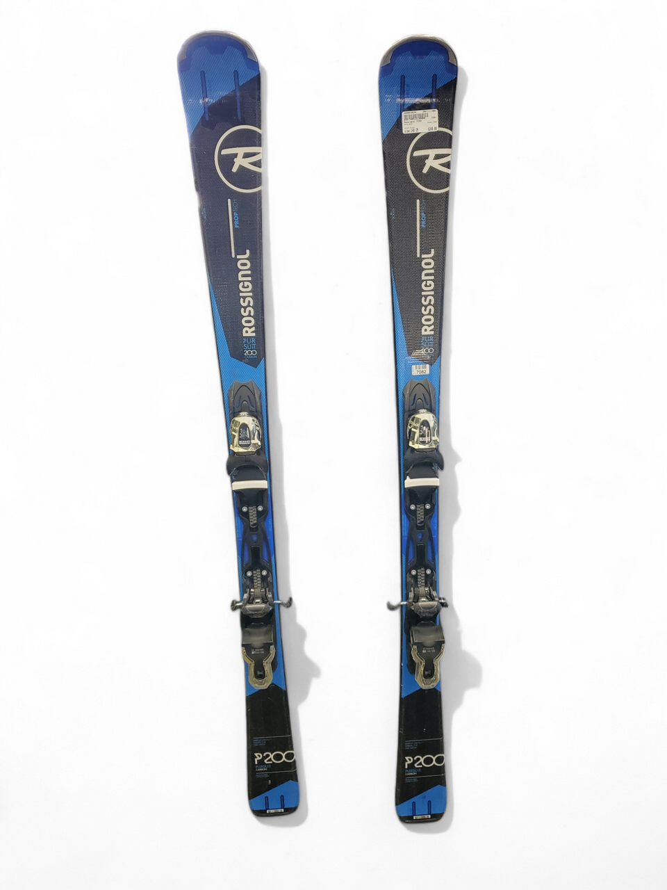 Used Rossignol P200 Mens DH Ski/Binding Black 149 cm