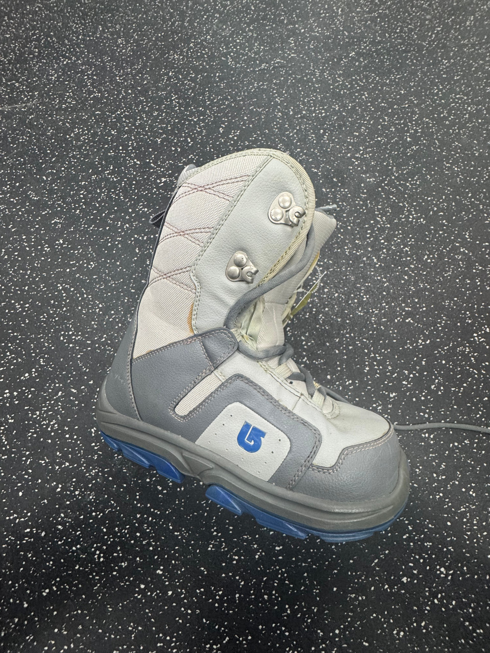 Used Burton Mens Snowboard Boots Grey Senior 6