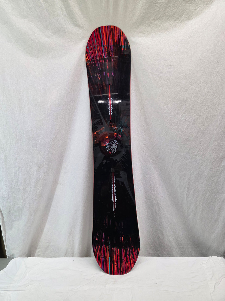 Used Burton DEJA VU Womens Snowboard Only Black 146 cm