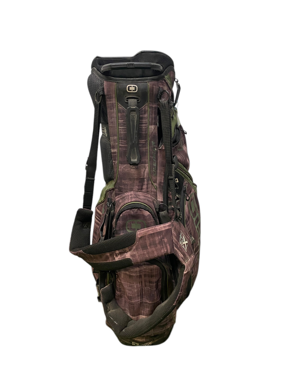 Used Ogio SHOXX X4 Mens Stand Bag Brown