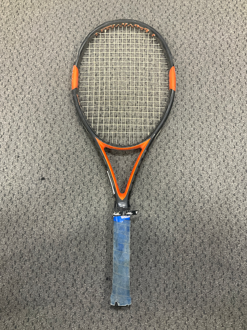 Used Wilson HAMMER TOUR Adult Tennis Racquet Black 4 5/8