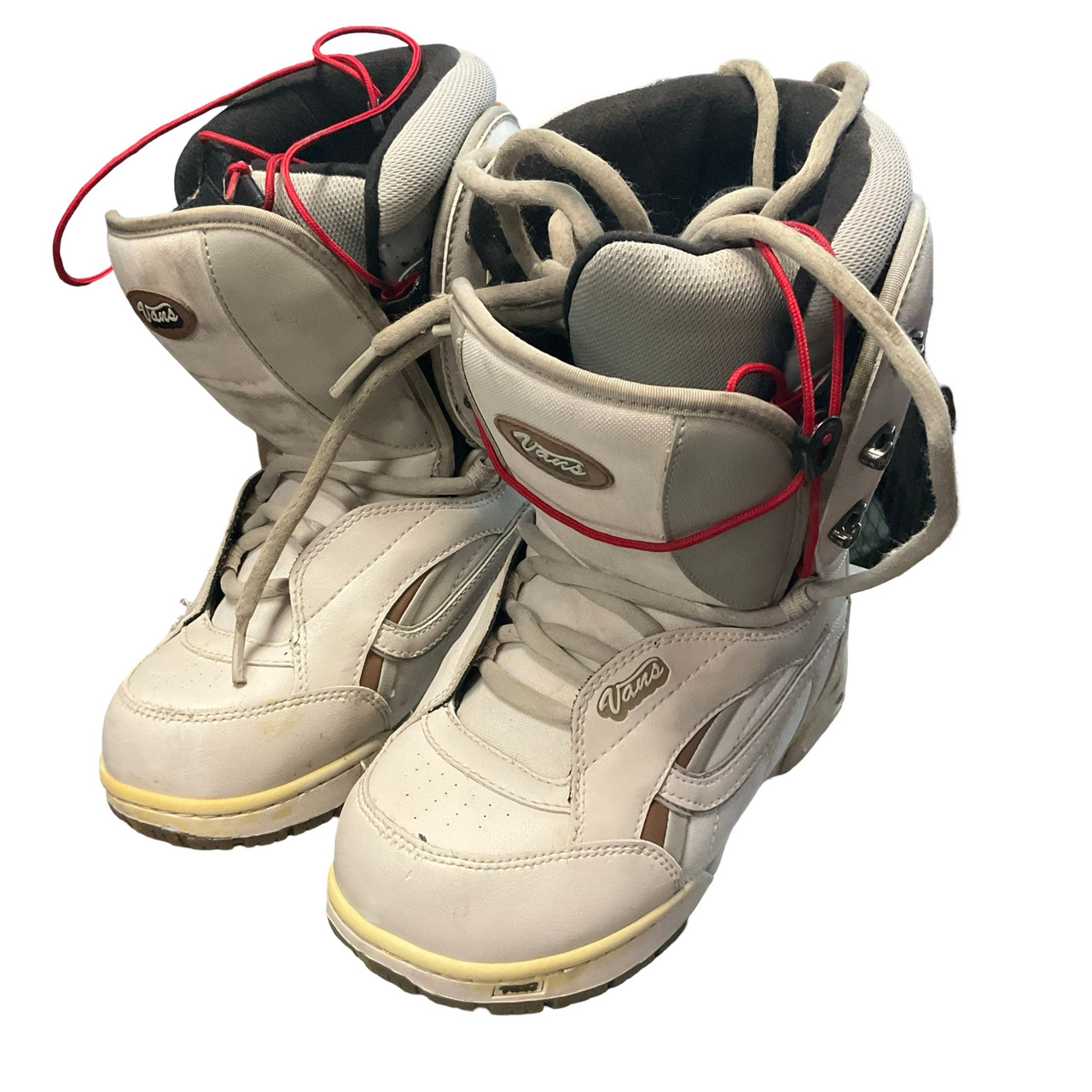 Used Vans MANTRA Womens Snowboard Boots Grey Senior