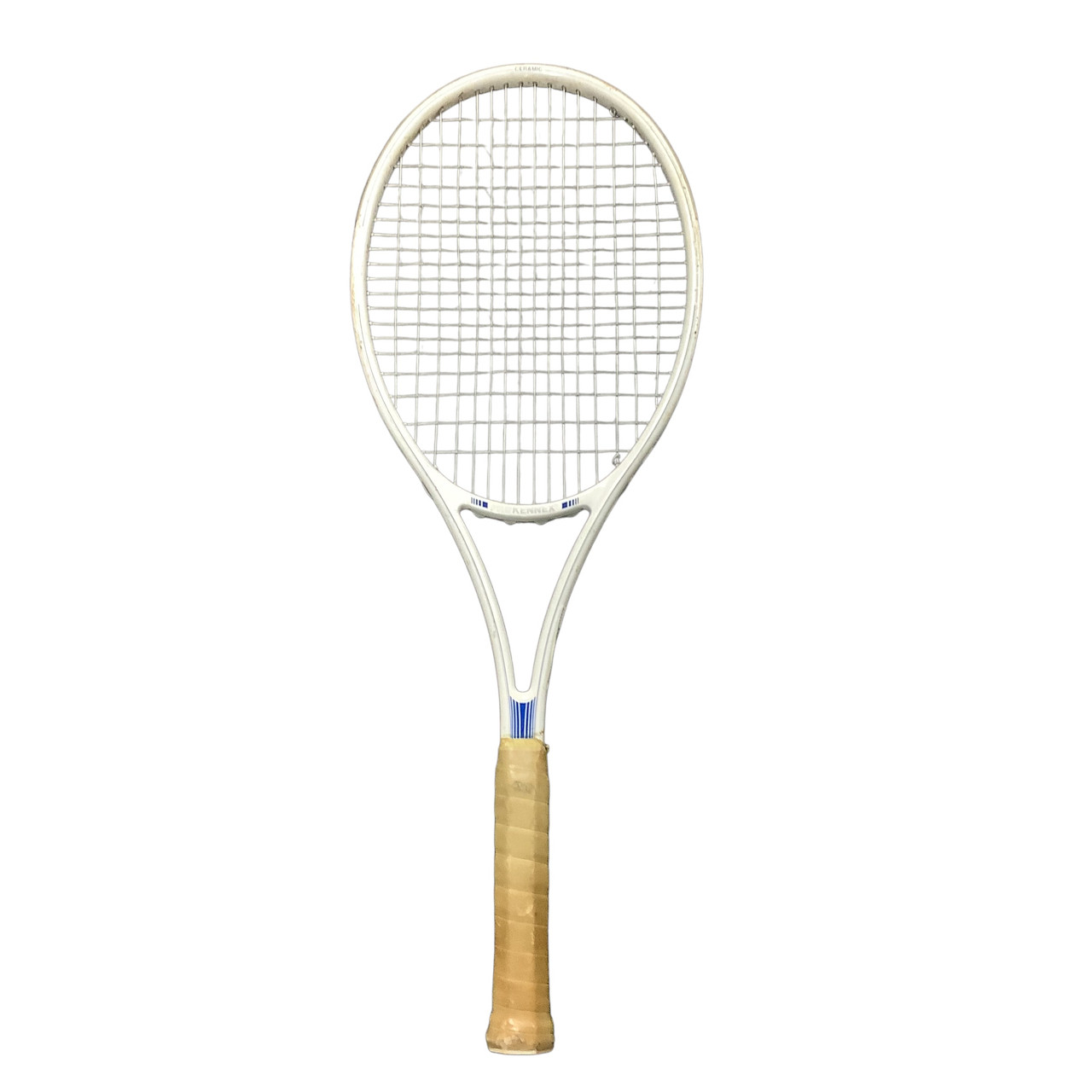 Used Pro Kennex SILVER ACE 110 Adult Tennis Racquet White 4 1/2