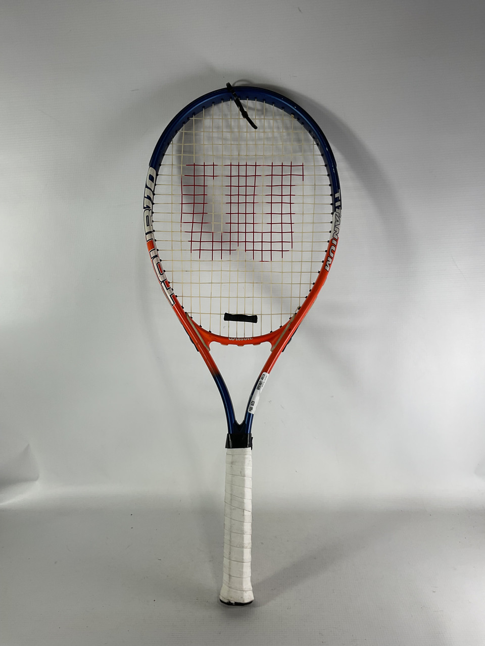 Used Wilson TITANIUM TOUR 110 Adult Tennis Racquet Black Unknown