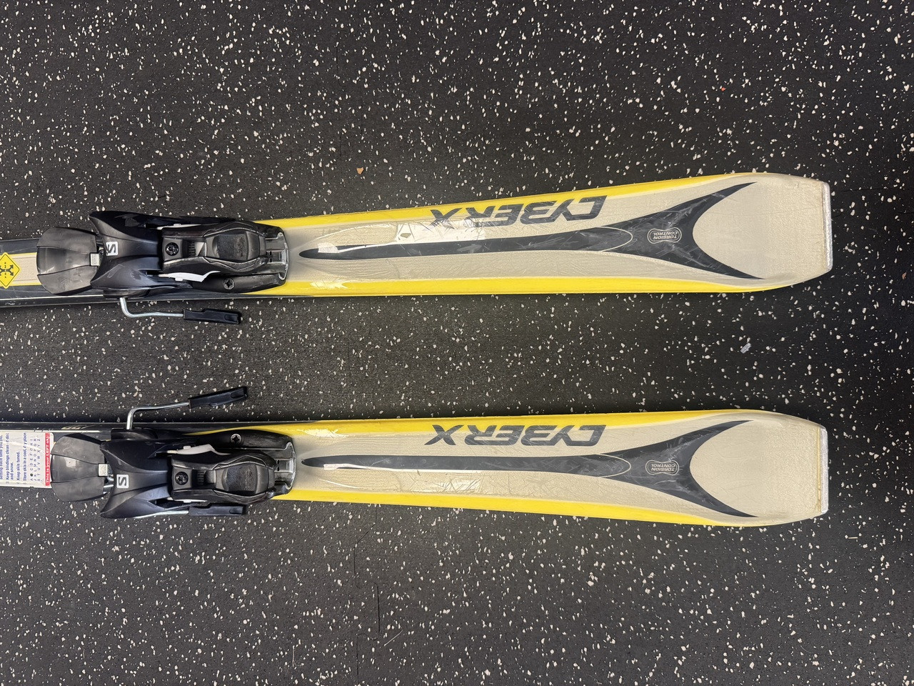 超美品_山スキーHEAD CYBER X10 _160cm_TLT付_インビス化 Used Head CYBER X SKIS Mens DH Ski/Binding None 170 cm