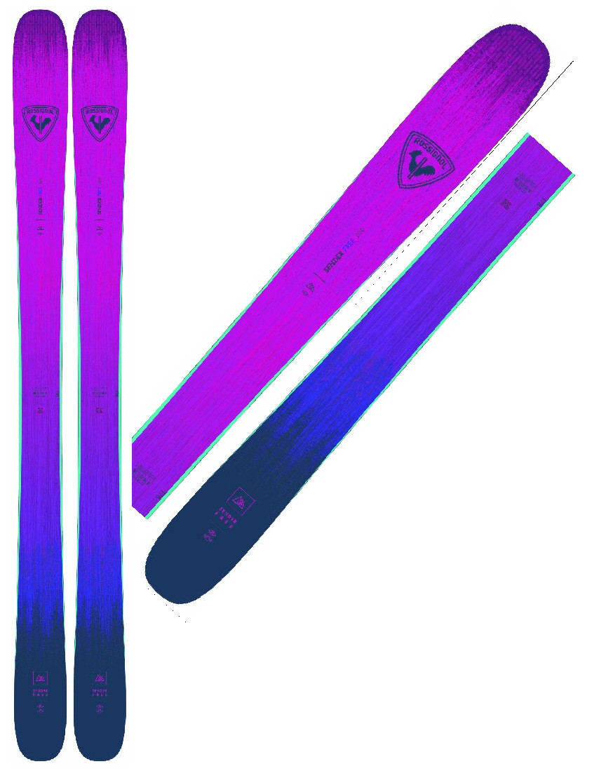 New ROSSIGNOL 26 SENDER FREE 100 178cm