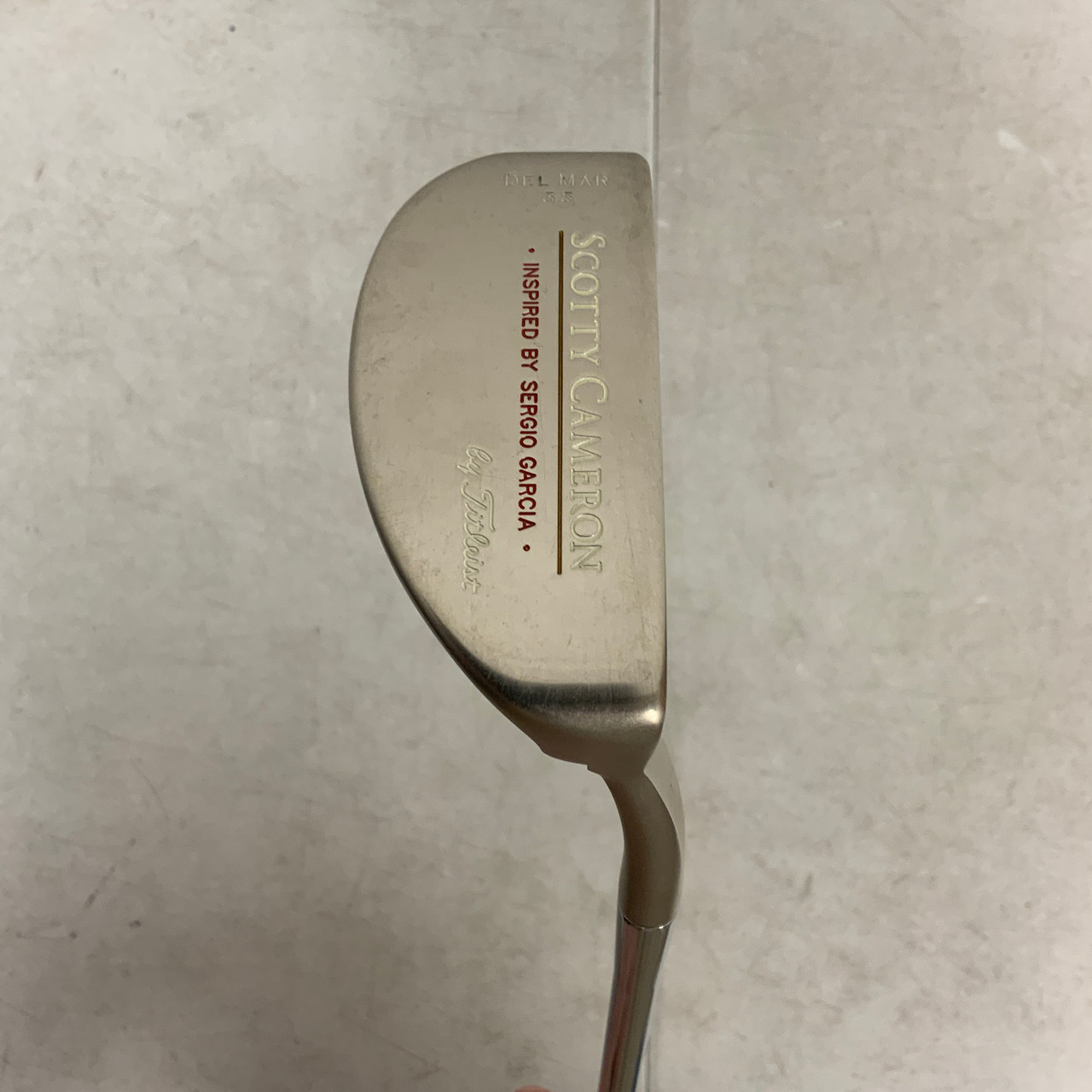 Used Titleist SCOTTY CAMERON SERGIO GARCIA DEL MAR 3.5 Mens Putter 