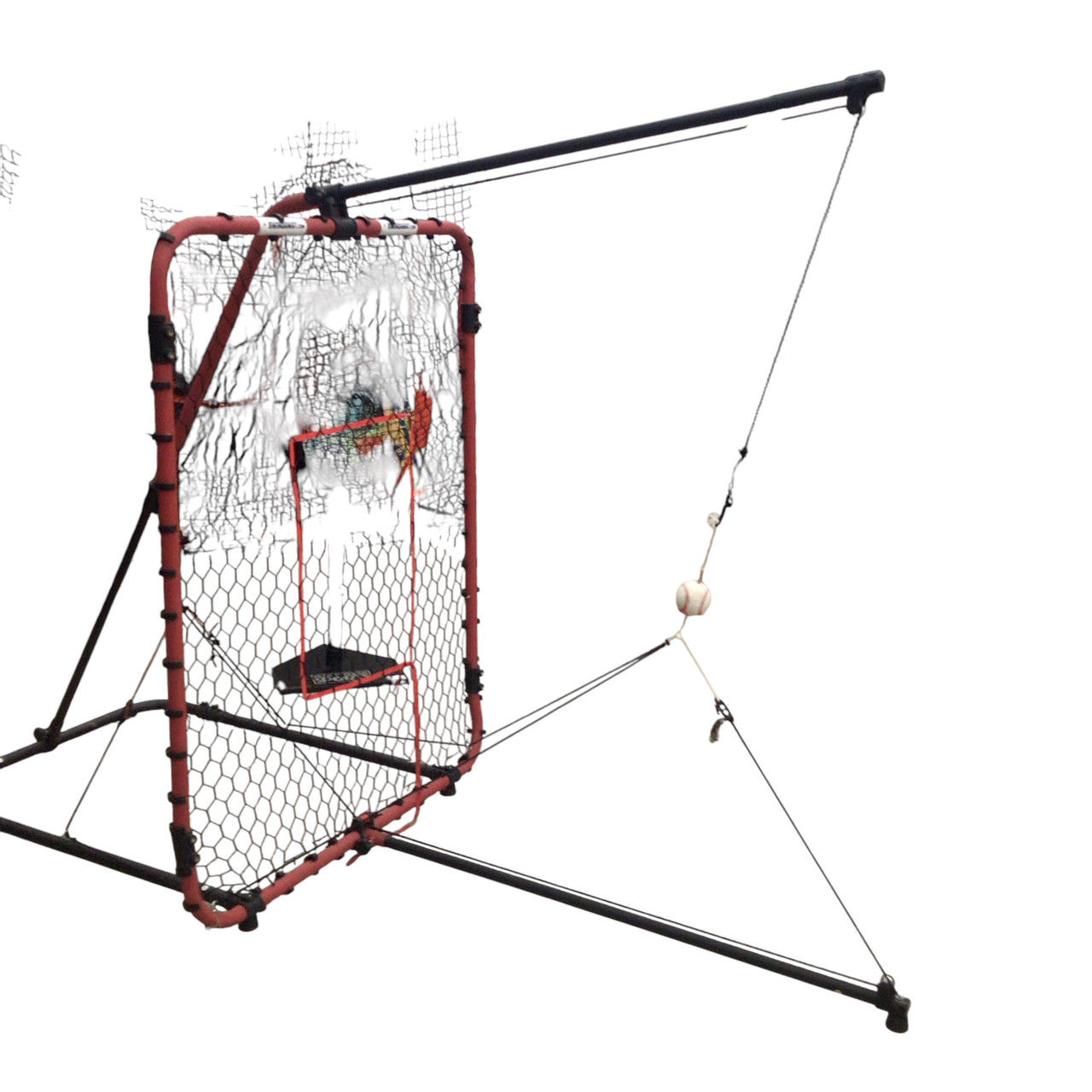 Used SWING AWAY BASEBALL TRAINER BB/SB Training Aid