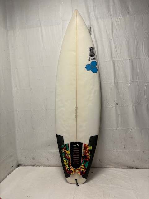 Used Al Merrick FLYER Ultra Light Channel Islands Surfboard White 6'2