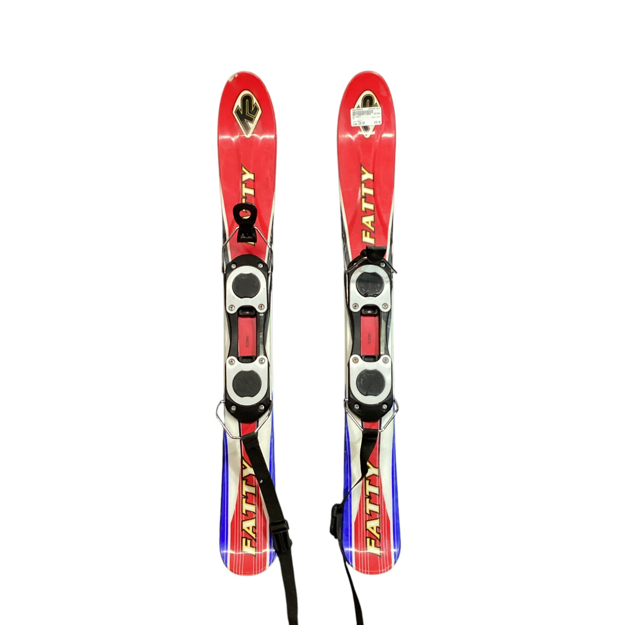 Used K2 FATTY Mens DH Ski/Binding Red 135 cm