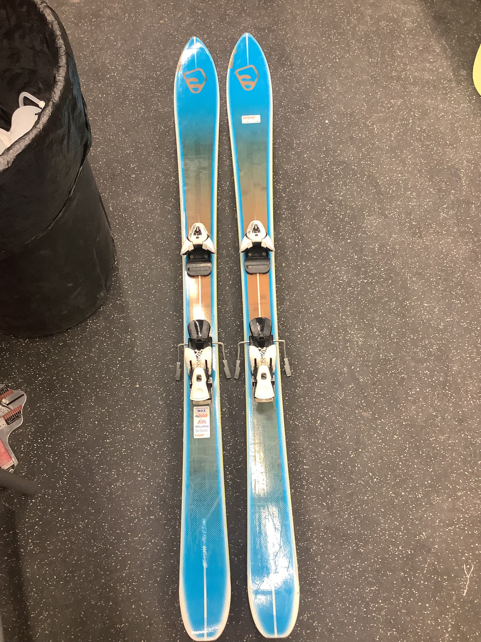 Used Salomon BBR V SHAPE Mens DH Ski/Binding Royal Blue 176 cm