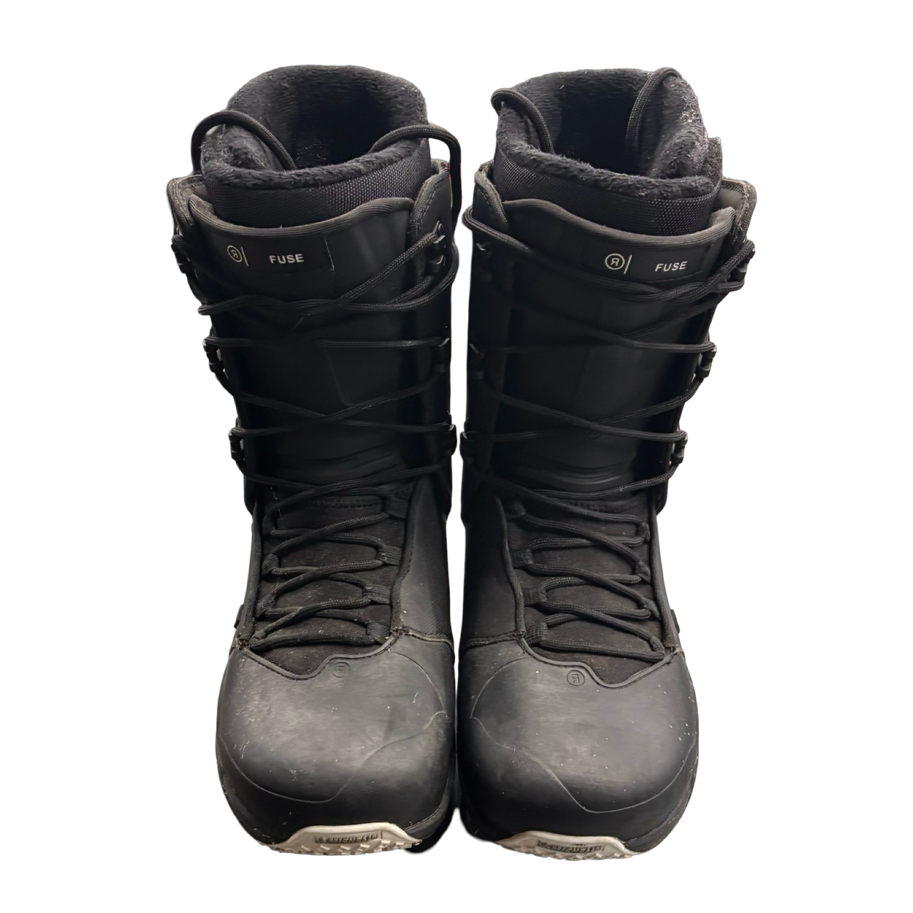 Ride Fuse Mens Snowboard Boots, 11, Black