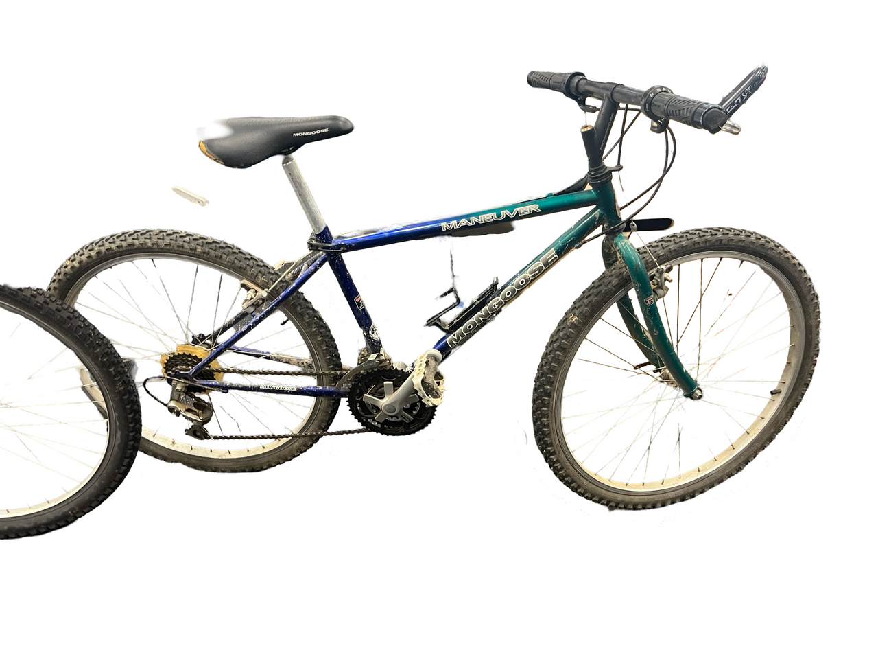 Used Mongoose MANEUVER Mountain Bike Mens Navy Blue 43-47cm 17-18