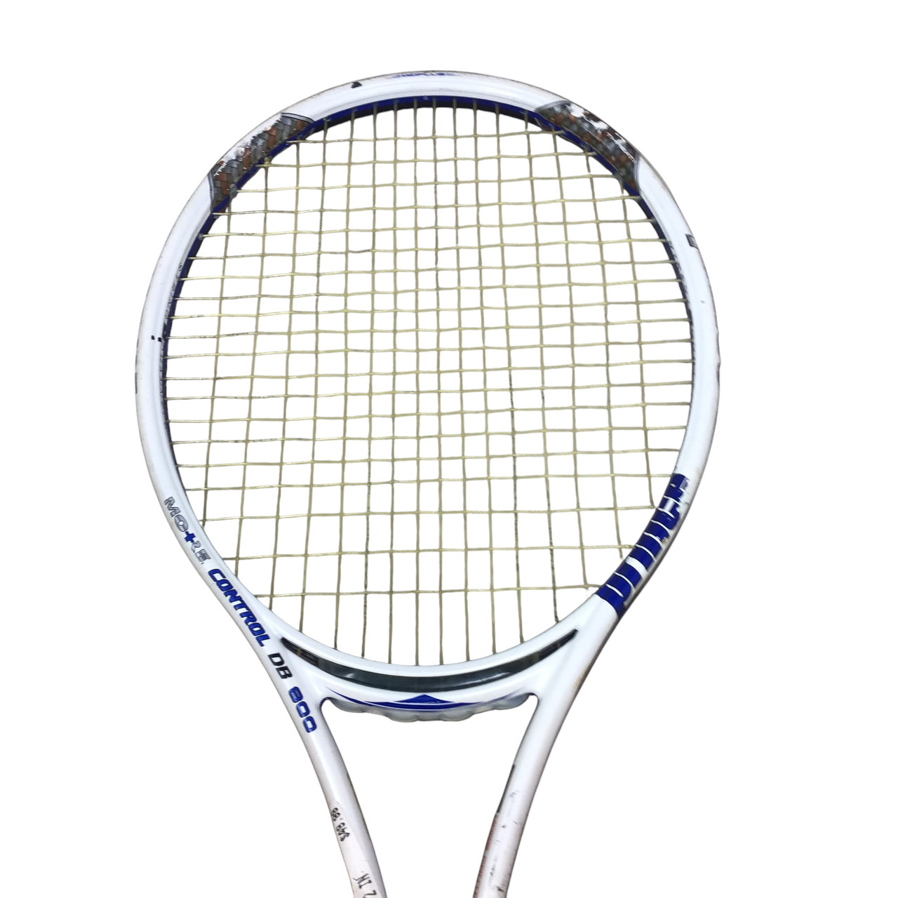 Used Prince MORE CONTROL DB 800 Adult Tennis Racquet Black 4 1/2