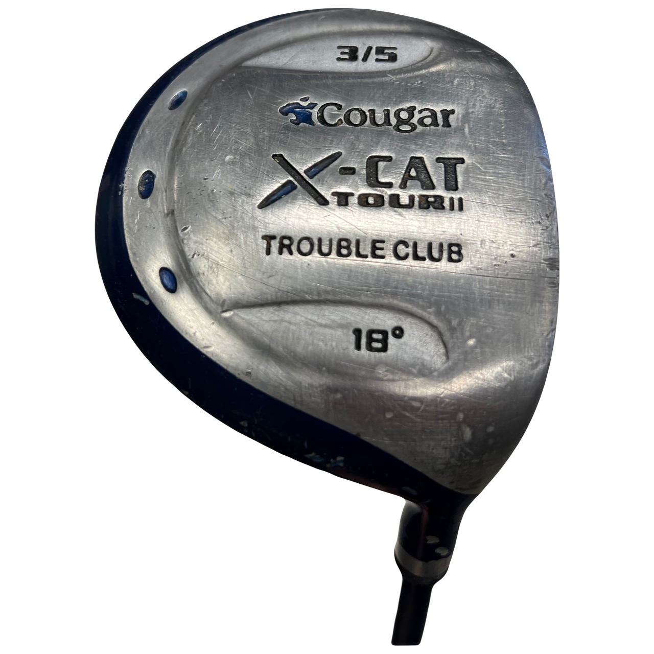 Used Cougar Golf X-CAT TOUR II TROUBLE CLUB Mens Fairway Wood RH