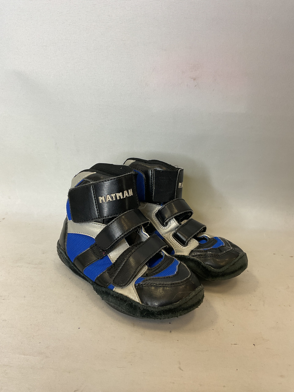 Used Matman Wrestling Shoes Royal Blue Youth 11859-S000020016