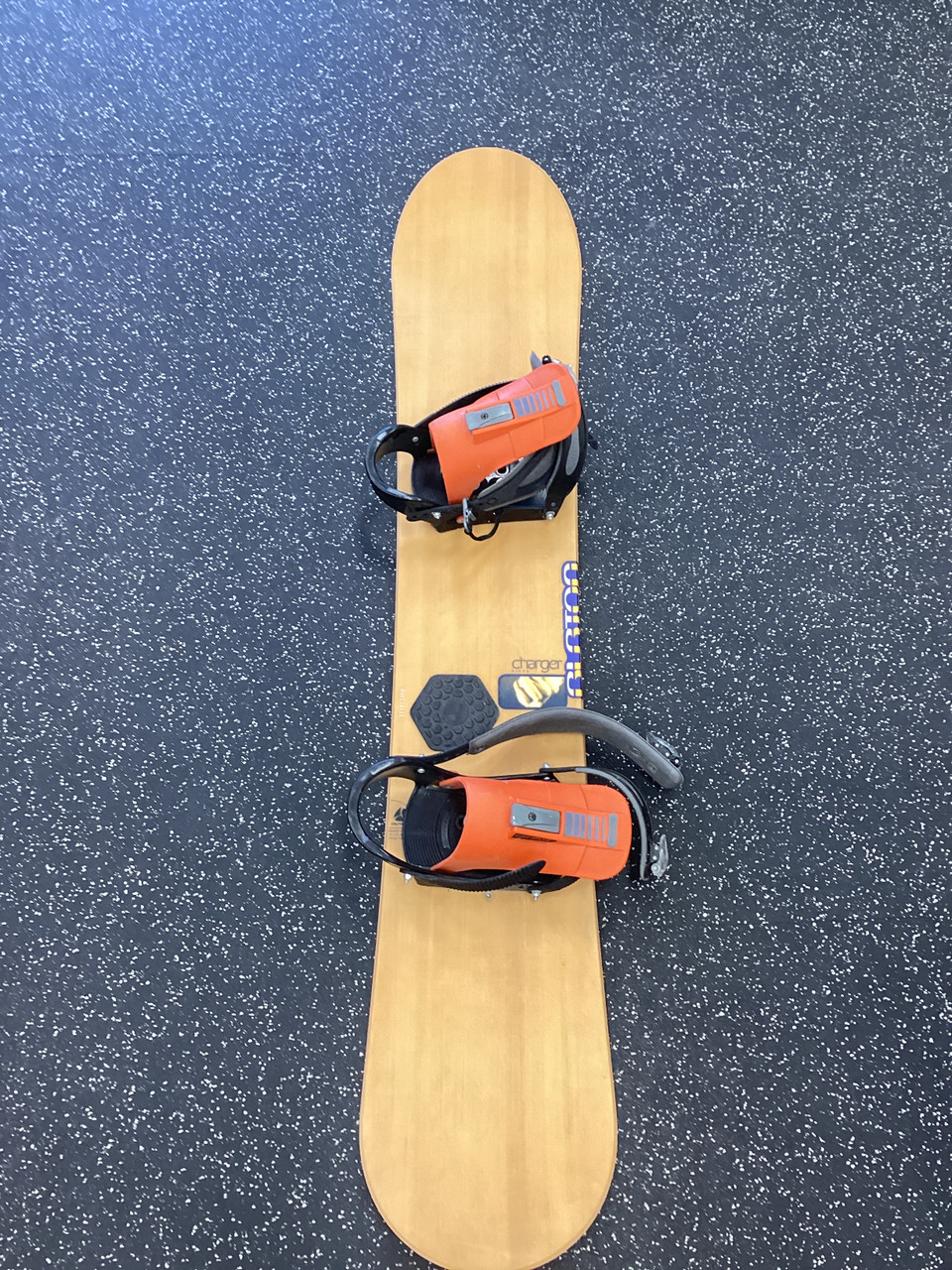 Used Burton CHARGER FIFTY Mens Board/Bindings Tan 154 cm