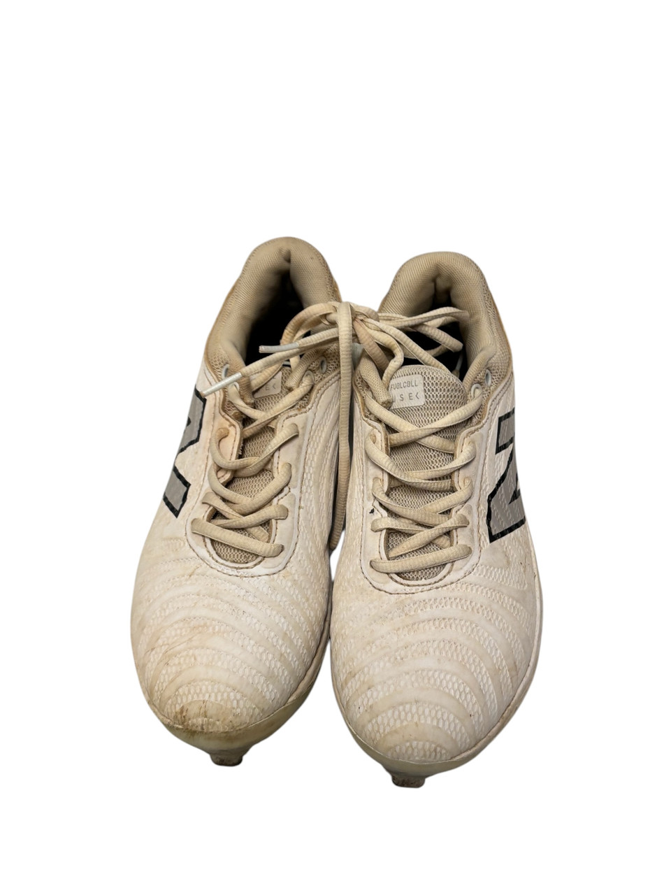 new balance metal softball cleats white