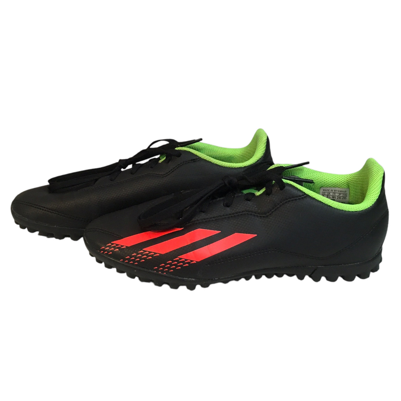 Used Adidas Soccer Indoor Shoes Black Senior 6