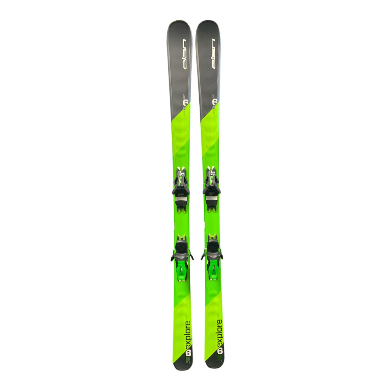 Used Elan EXPLORE 6 Mens DH Ski/Binding Green 168 cm