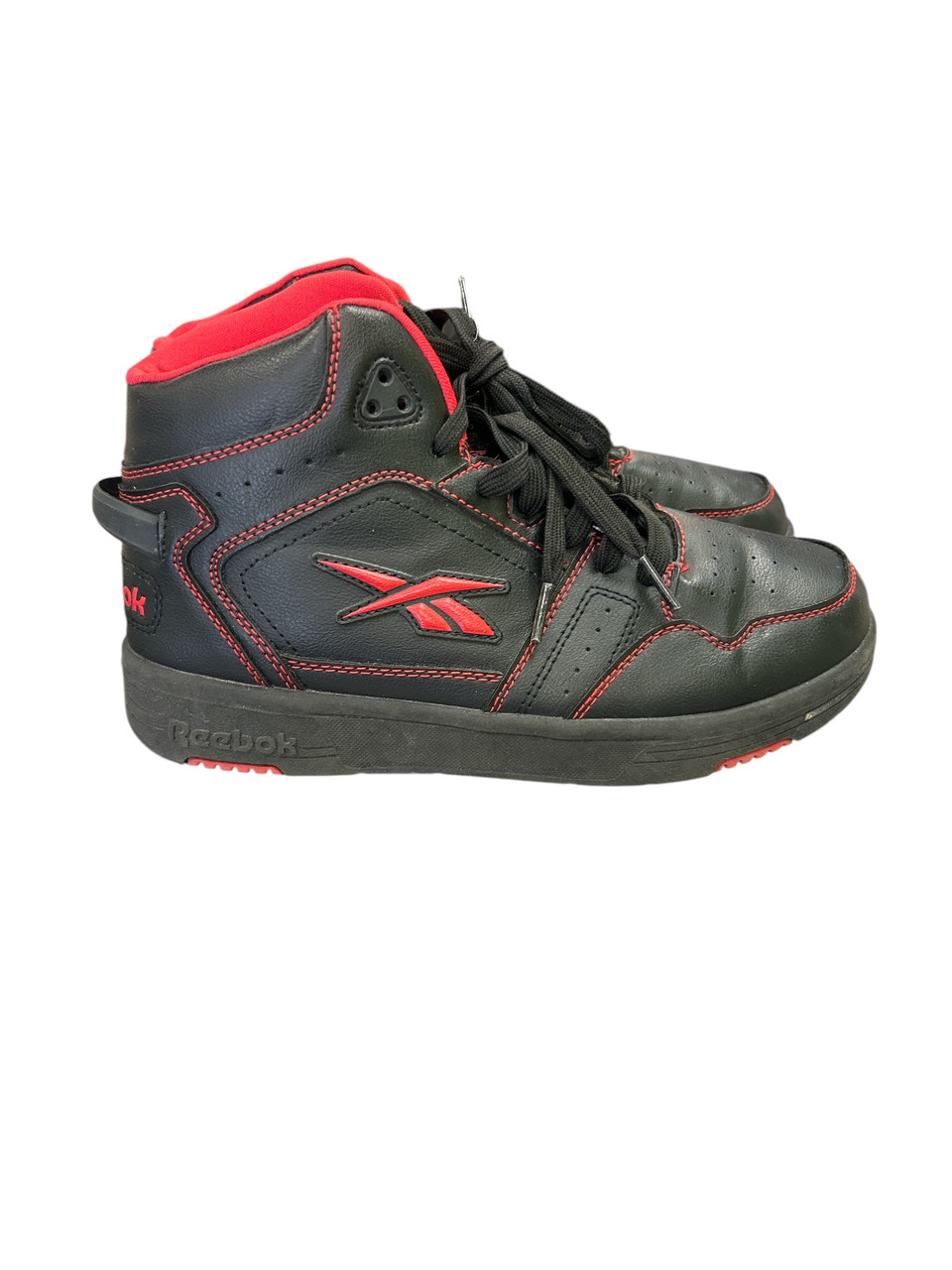 Used Reebok Basketball Shoes Y Black Senior