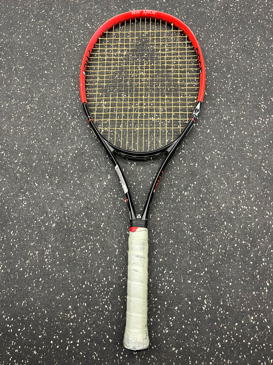 Used FISCHER PRO NO 1 Adult Tennis Racquet Black 4 3/8