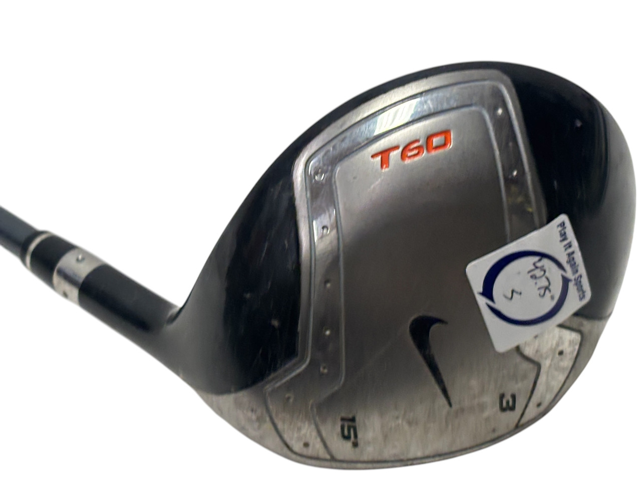 Used Nike T60 19deg Mens S-Flex Fairway Wood RH Wood 11731-S000133762