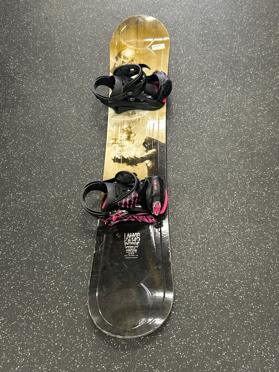 LAMAR Intrigue 149cm × RIDE LX スノーボード LAMAR Intrigue 149cm