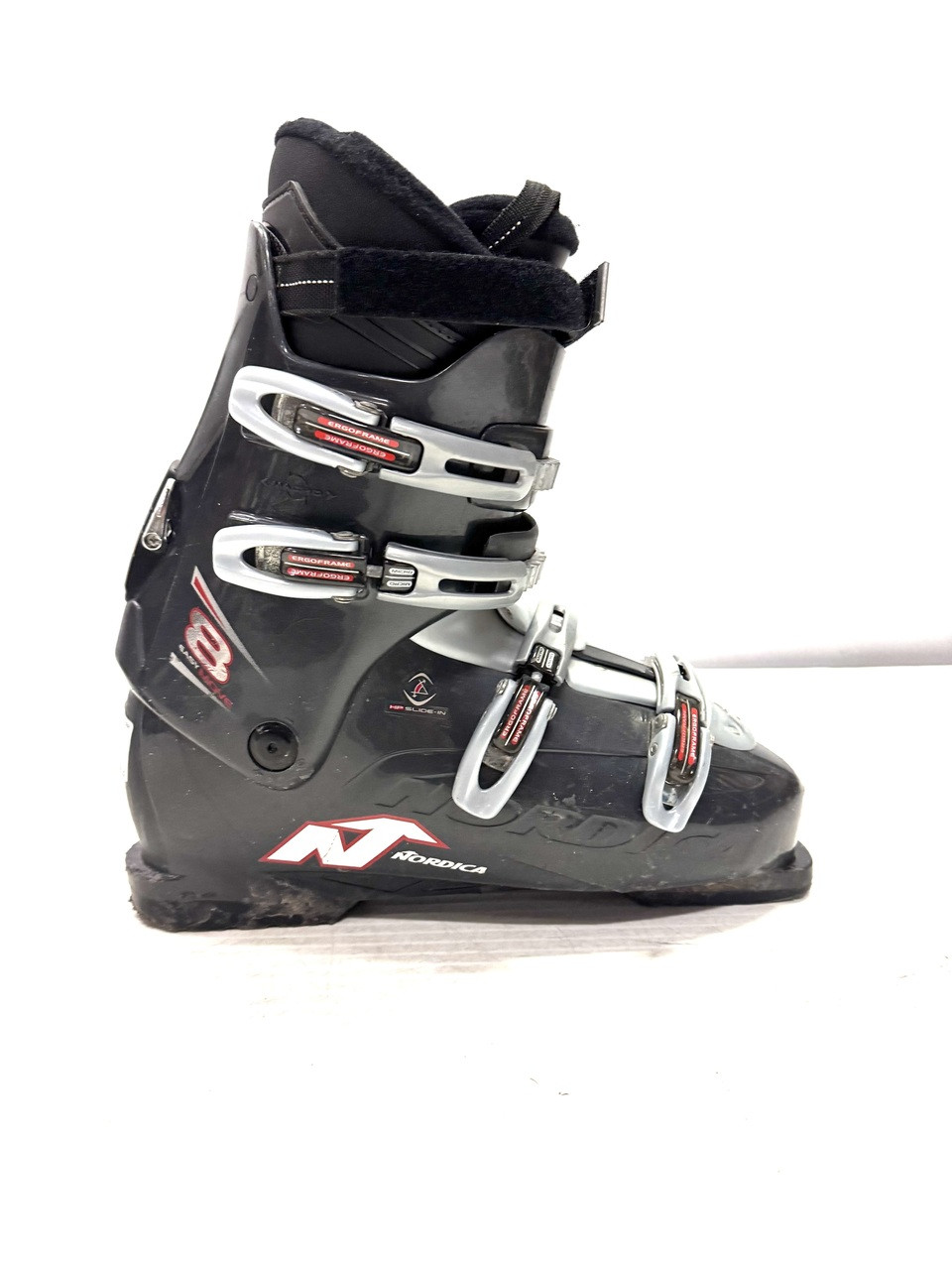 Used Nordica EASY MOVE 8 Mens DH Ski Boot Grey 325 MP - M14.5