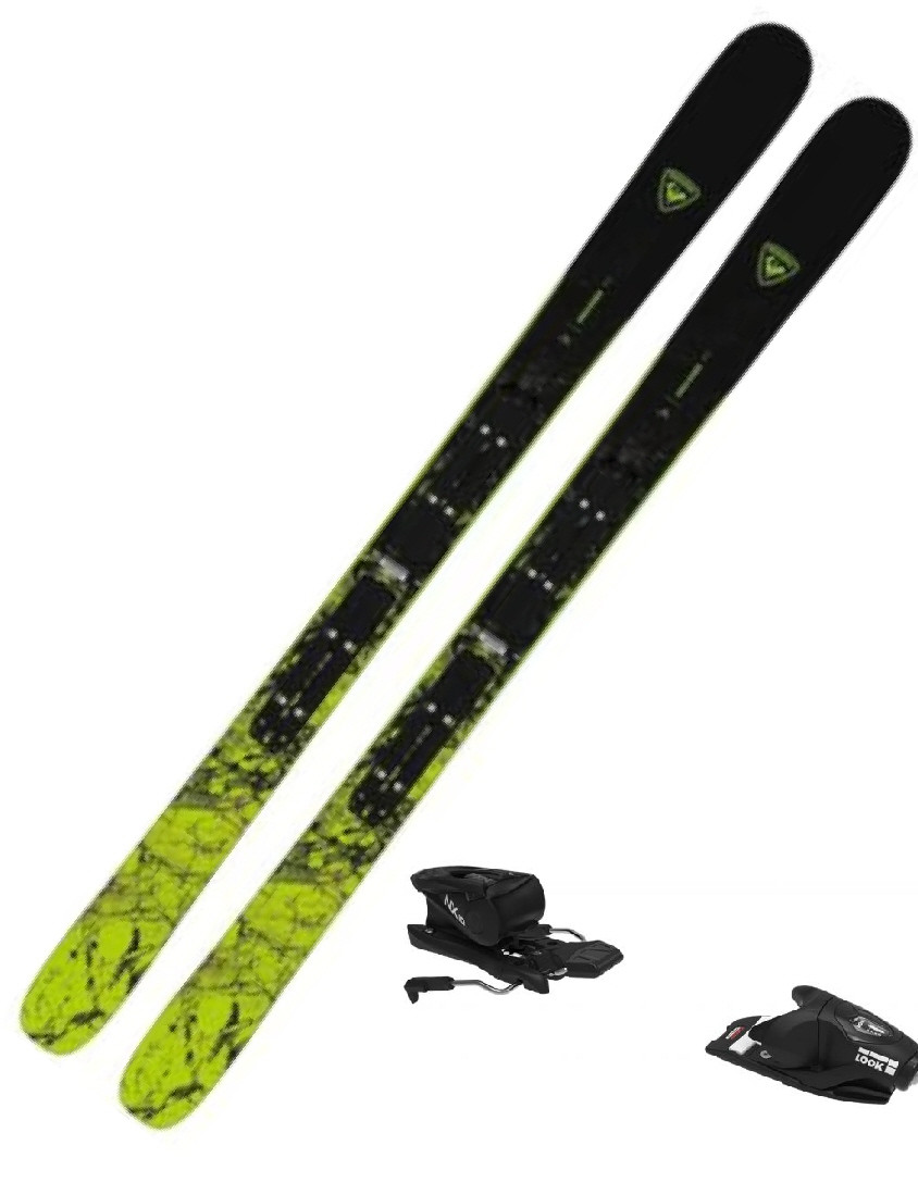 New ROSSIGNOL 25 SMASHER 90 + LOOK XPRESS 10 GW 160cm