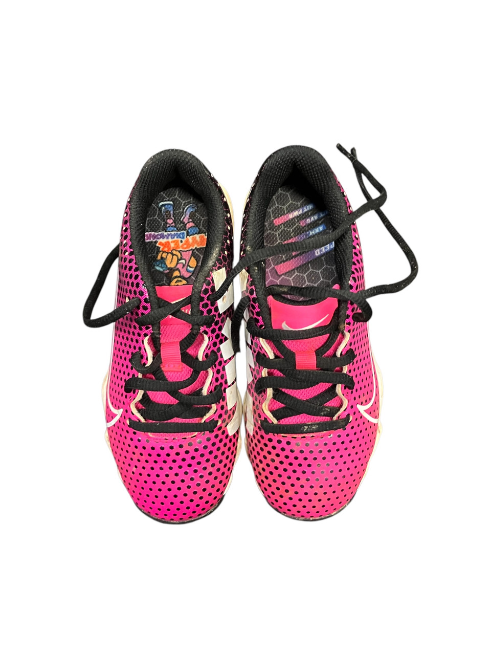 Used Nike PINK BASEBALL CLEAT BB/SB Cleats Pink Youth