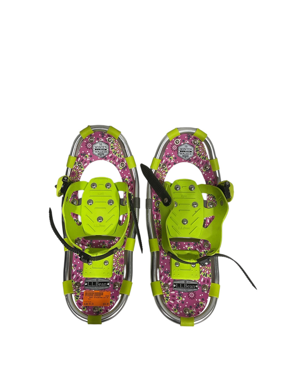 Used Bean Snowshoes Boys Pink 16