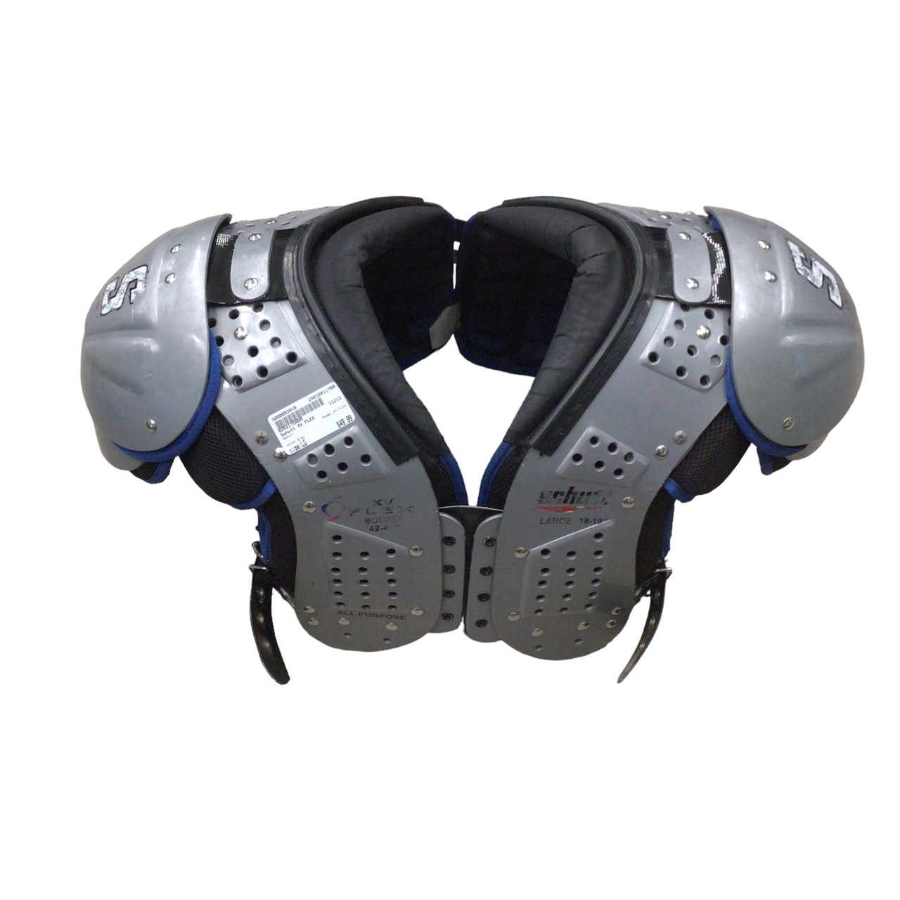 Used Schutt XV FLEX LG Football Shoulder Pads Football Shoulder Pads
