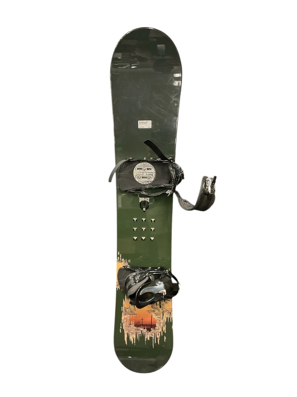 BURTON - テル Used Burton BULLET 62 Mens Board/Bindings Green 162 cm