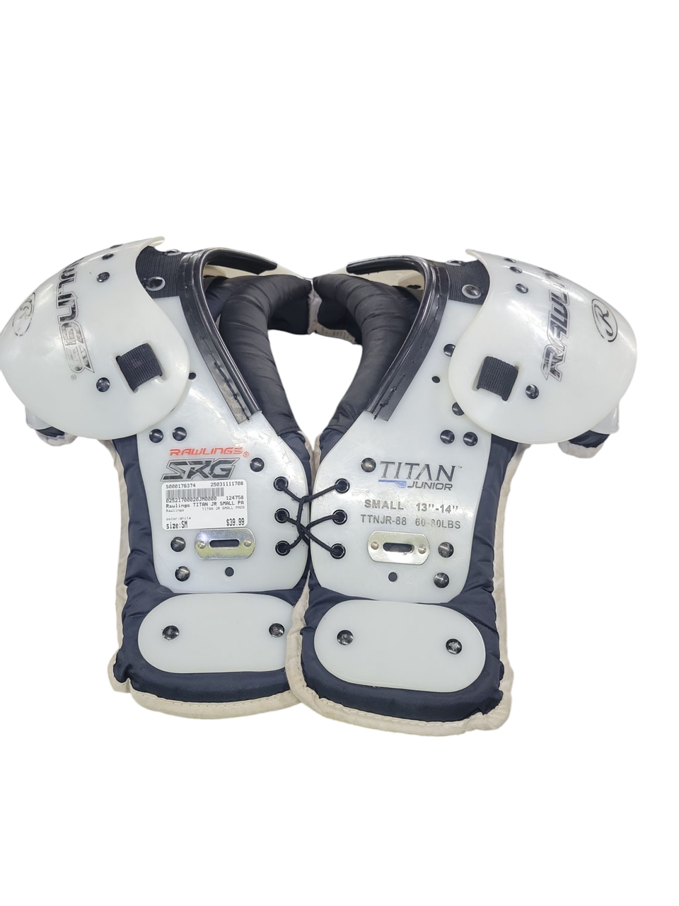 アメフト ショルダーパッド TITAN PRO TP77 XS 15-16 防具 QB club