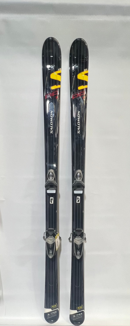 （早い者勝ち）Salomon Verse9 170cm + 900EquipS Used Salomon SCRAMBLER 170 Mens Skis Only Black 170 cm