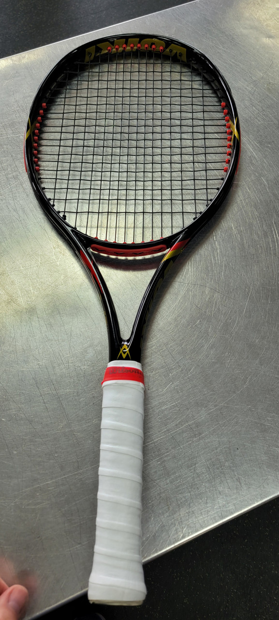 Used Volkl V1 CLASSIC Adult Tennis Racquet Black 4 1/2