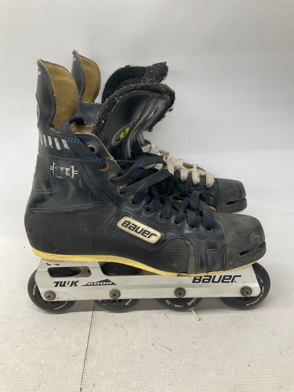 Used Bauer H5 COMPETITION TUUK 6000 Senior Aggressive Skates Black